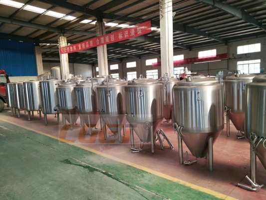 Cerveza industrial inoxidable del tanque de acero de la fermentadora de 20 barriles que elabora el equipo