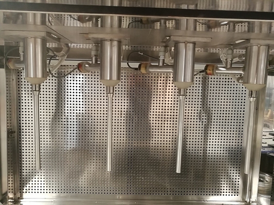 2 en 1 cadena de producción del embalaje máquina que capsula del embotellado aséptico del barril de la hojalata de 5L