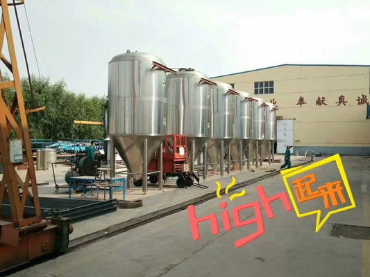 Equipo del brebaje casero del acero inoxidable de la categoría alimenticia, depósitos de fermentación del vino
