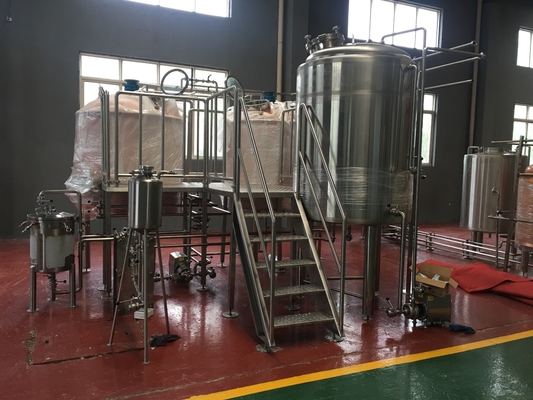 Cerveza de pequeña capacidad que elabora la fermentadora del acero inoxidable de los depósitos de fermentación del sistema 10Hl