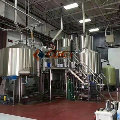 Sistemas comerciales 10Hl - de la elaboración de la cerveza del equipo de la elaboración de la cerveza de la pequeña escala cervecería 30Hl