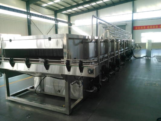 Pasteurizador automatizado cervecería del túnel de la cerveza de la embotelladora del arte garantía de 1 año