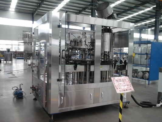 3 eléctricos en 1 capsuladora de cristal del llenador de la lavadora de la cerveza de la máquina de embotellado