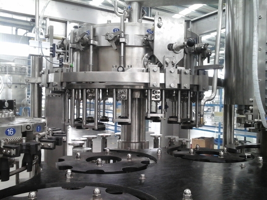 Equipo embotellador industrial máquina de relleno y que capsula de Monoblock del Sus 304