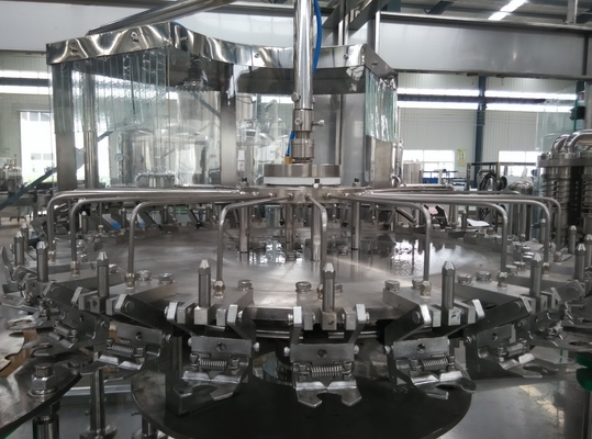 Equipo embotellador de la bebida de AC220V/de AC380V para la botella redonda del tapón de tuerca