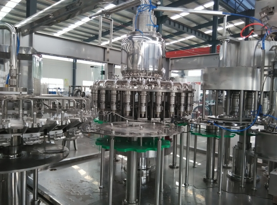 Equipo embotellador de la bebida de AC220V/de AC380V para la botella redonda del tapón de tuerca
