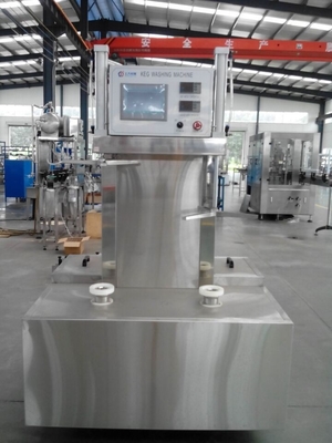 Las cabezas del poder más elevado dos que embalan la cadena de producción embarrilan el llenador 0Ml - 1000Ml de la lavadora