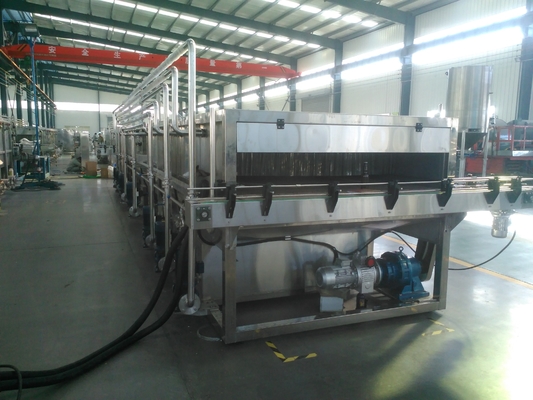 Tipo de rociadura cadena de producción del embalaje pasteurizador del túnel para la cerveza o la bebida