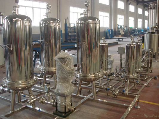 3 kilovatios de la cerveza de membrana de la filtración del sistema del tipo máquina de la vela del filtro de la tierra de diatomeas