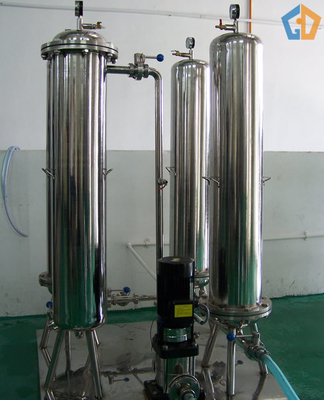 3 kilovatios de la cerveza de membrana de la filtración del sistema del tipo máquina de la vela del filtro de la tierra de diatomeas