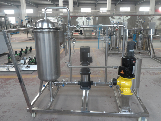 Sistema comercial de la filtración de la cerveza usado en máquina de embotellado del vidrio de cerveza