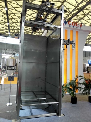 línea del enlatado de cerveza 2000bph con la máquina de la desembandejadora de la poder