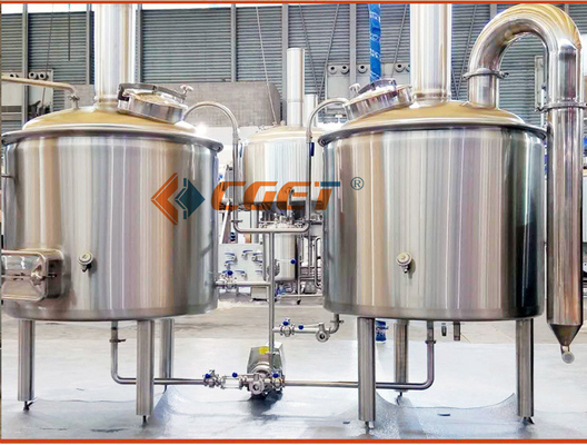 Cerveza del arte del SUS 304 que elabora el equipo 500L que elabora el sistema con el CE del ISO certificado para Rusina