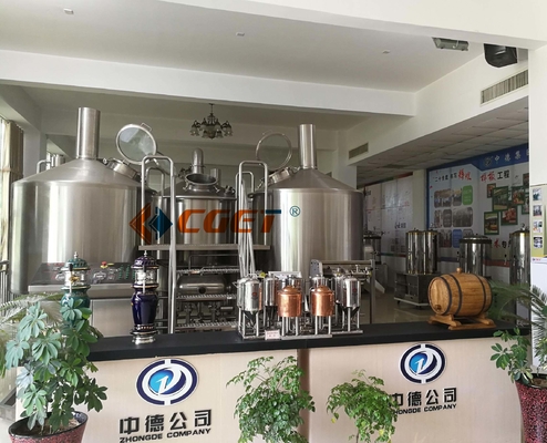 Cerveza del arte del SUS 304 que elabora el equipo 1000L que elabora el sistema con el CE del ISO certificado