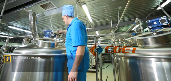 Cerveza del arte del SUS 304 que elabora el equipo 2000L que elabora el sistema con el CE del ISO certificado