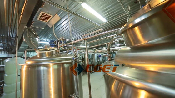 Cerveza del arte del SUS 304 que elabora el equipo 2000L que elabora el sistema con el CE del ISO certificado