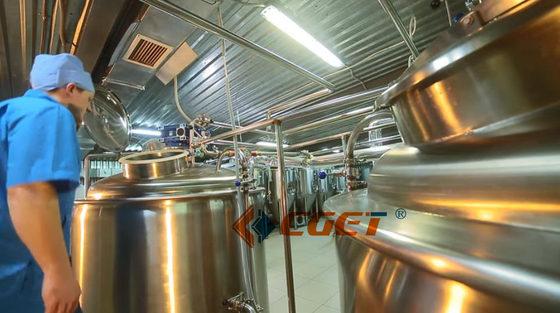 Cerveza del arte del SUS 304 que elabora el equipo 2000L que elabora el sistema con el CE del ISO certificado