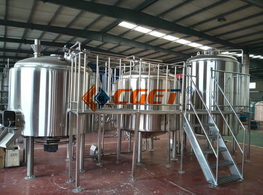 Cerveza del arte del SUS 304 que elabora el equipo 2000L que elabora el sistema con el CE del ISO certificado