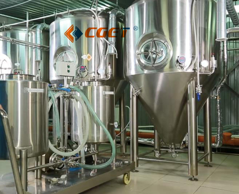 Cerveza del arte del SUS 304 que elabora el equipo 2000L que elabora el sistema con el CE del ISO certificado