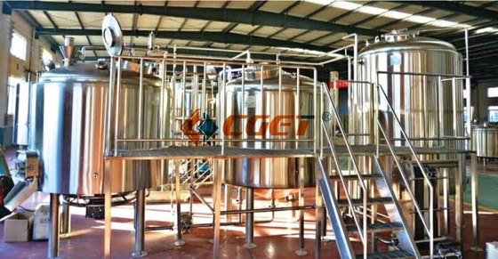 equipo de la elaboración de la cerveza del gran escala 3000L 304 bombas sanitarias