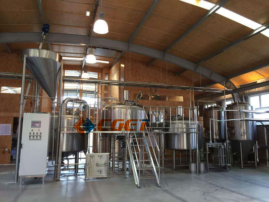 equipo de la elaboración de la cerveza del gran escala 3000L 304 bombas sanitarias