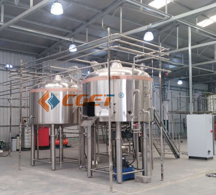 equipo de la elaboración de la cerveza del gran escala 3000L 304 bombas sanitarias
