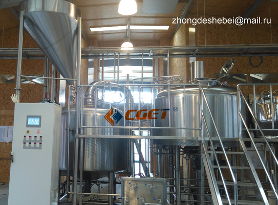 equipo de la elaboración de la cerveza del gran escala 3000L 304 bombas sanitarias