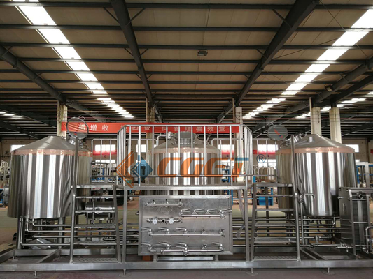 equipo de la elaboración de la cerveza del gran escala 3000L 304 bombas sanitarias